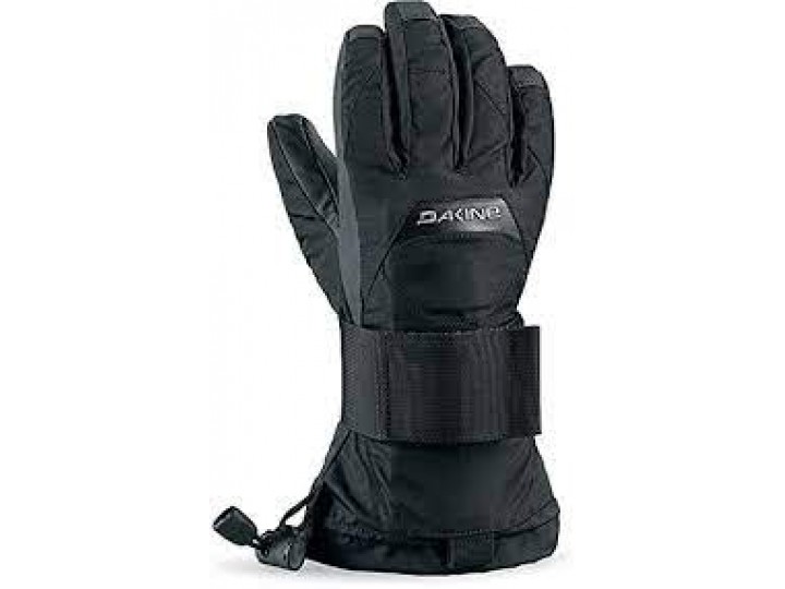 Ръкавици-DAKINE-WRISTGUARD JR GLOVE-BLACK